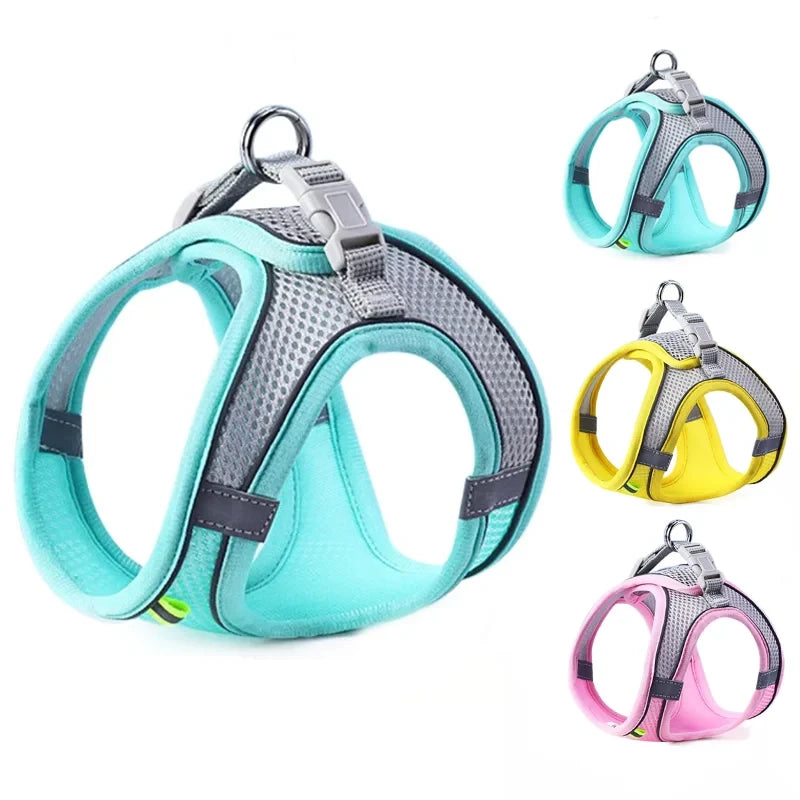 Reflective Breathable Cat Walking Vest